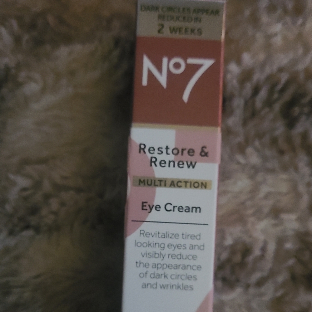 No7 Restore Renew Multi Action Eye Cream hp🔥🔥🔥🔥 - Picture 2 of 3